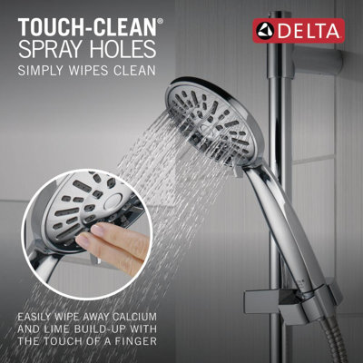 Slide Bar Hand Held Shower with Hose, Handheld Shower Head