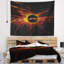 Tapisseriee de soleil solaire foncé abstrait-28498295