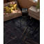 23.46" x 47" Sahara Noir Polish Porcelain Tile