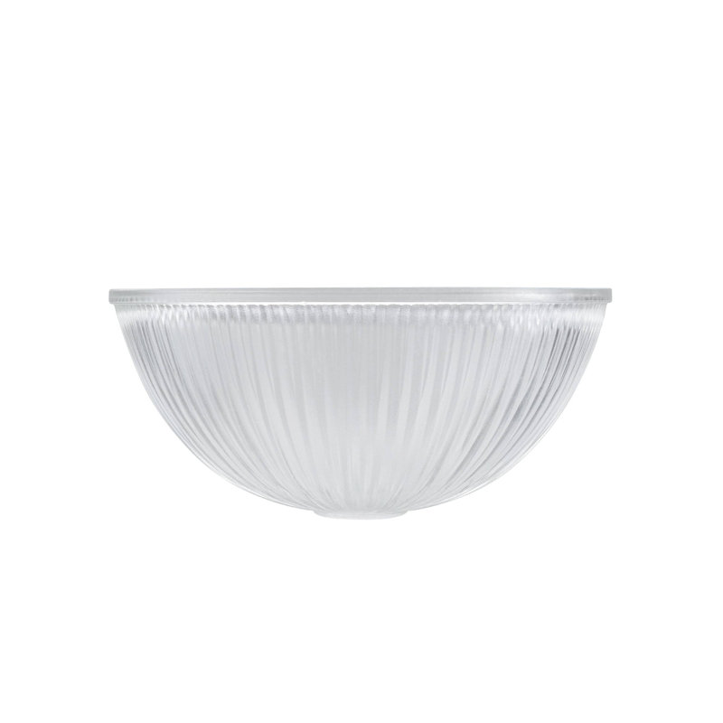 Abat-jour bol en verre 4,5 po H
