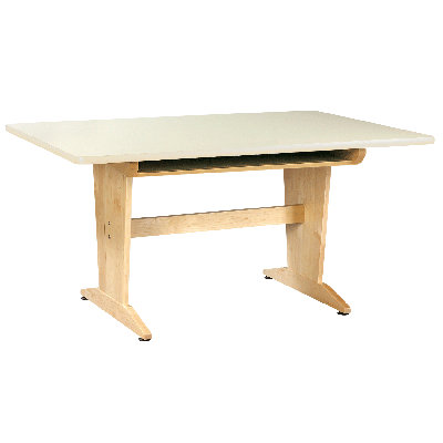 Bureau en bois manufacturé multi-étudiants