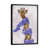 Black Floater Framed