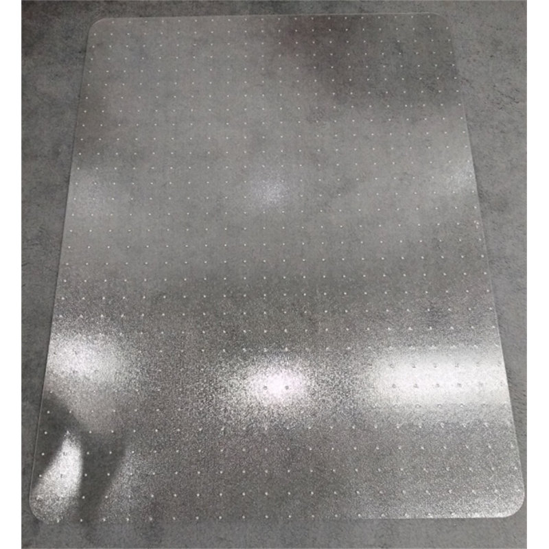 Low Pile Carpet Straight Rectangular Chair Mat