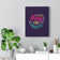 Don't Be Noisy Be Productive - Wrapped Canvas Print