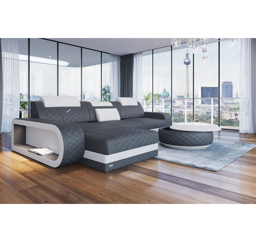 Ecksofa Berlin Ledersofa