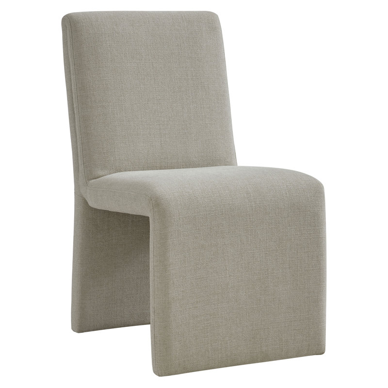 Emory Fabric Upholstered Dining Side Chair, Linen