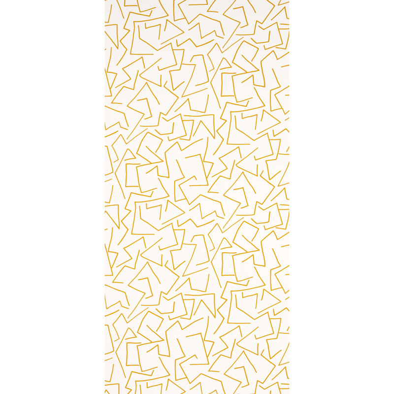 Papier peint Schumacher x Hadiya Williams Tangent, Ocre
