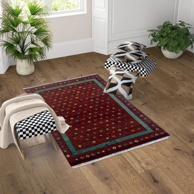 Randell Polka Dots Hand Woven 255cm X 345cm Area Rug