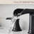 8 Inch Widespread Basin Faucet With 3 Hole , Manual Operation, Ceramic Cartridge And Pop Up Drain Bathroom Sink Inch, Drip-, Deck-Mounted