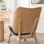 Fauteuil à oreilles capitonné Jeyshan-1625064069