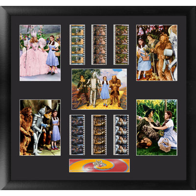 «The Wizard of Oz FilmCells», art mural encadré en édition limitée