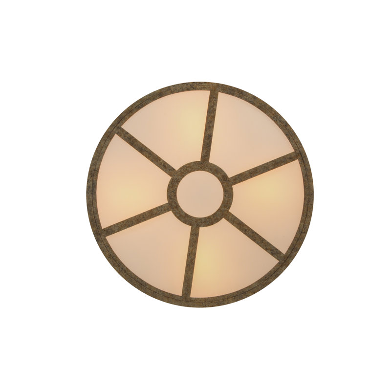 4 - Light Chandelier, Antique Brass