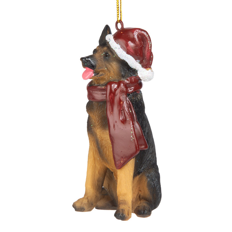 German Shepherd Holiday Ornament