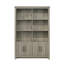 Bibliothèque l 47 "avec portes d'armoire