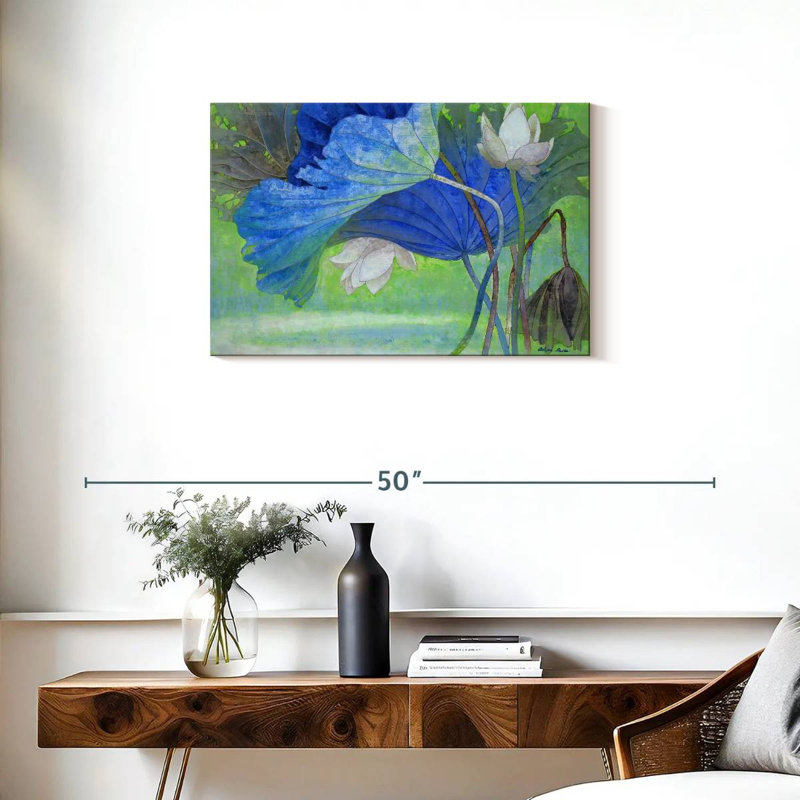 Harnek Azure Early Spring, 20" H x 30" W