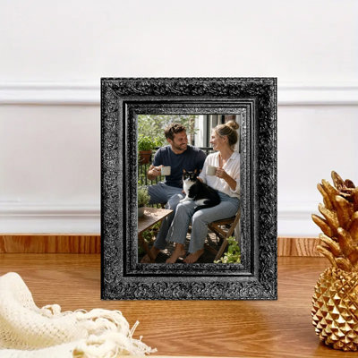 5" x 7" Black 1PC Photo Frame for Shelf Decor Picture Frame