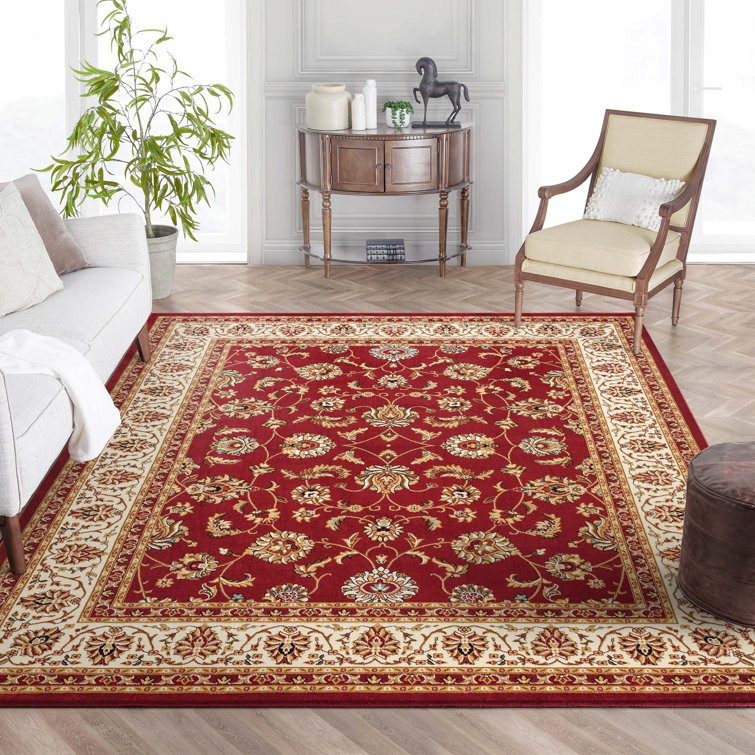 Conners Oriental Machine Woven Area Rug