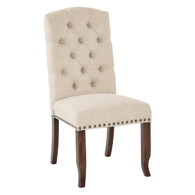 Chaise d'appoint rembourrée Burlingame