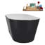 Baignoire autoportante 59 po avec drain interne 59 po Streamline
