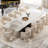 Joceline Extendable Sintered Stone Dining Table-1858982415