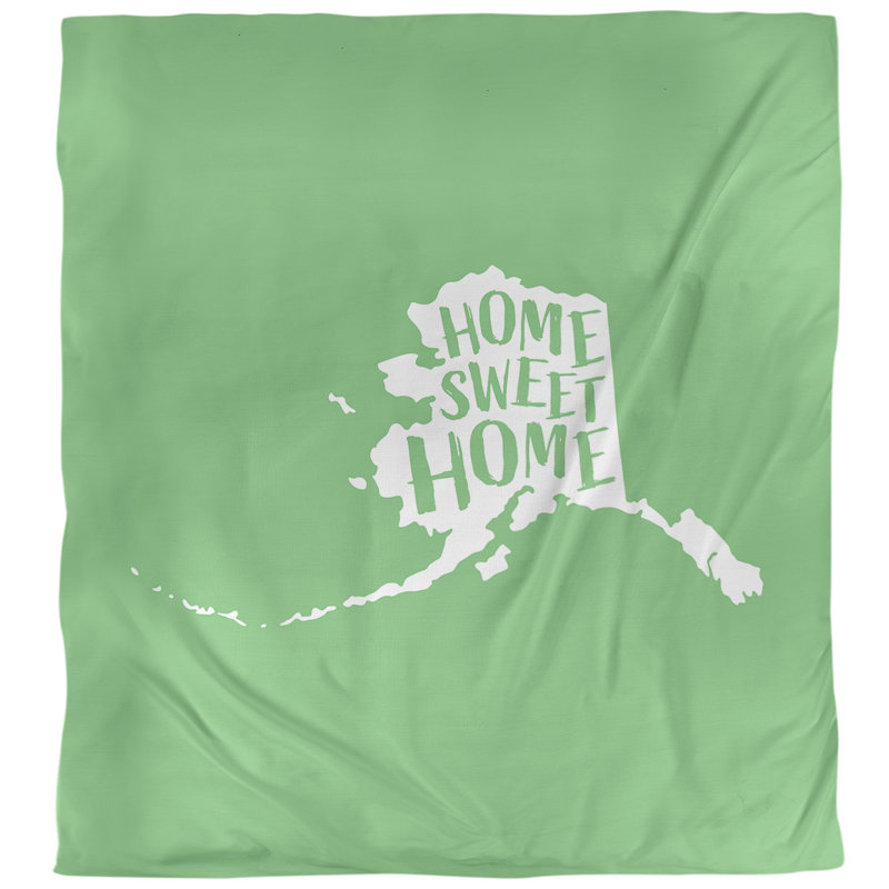 Housse de couette en alaska, home, Housse de couette pour très grand lit, Vert