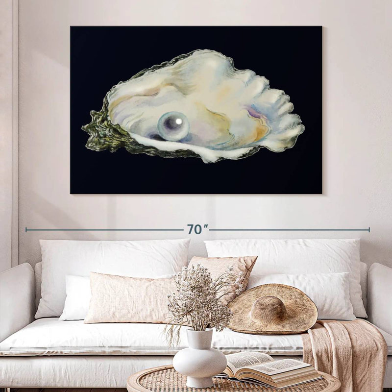 Pearl In Shell, 20" H x 30" W