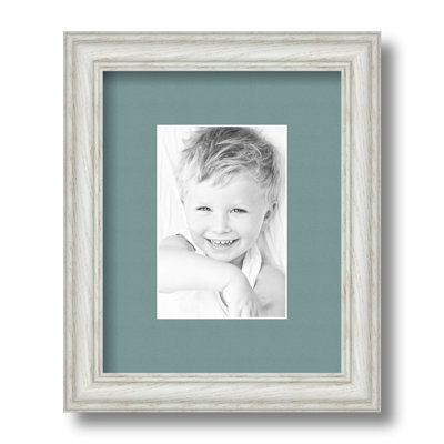 Wood Matte Picture Frame with Mat