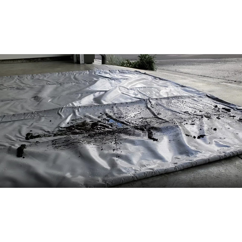 Floor Defender Coco Mats N More Garage Flooring in Grey, 93" W x 216" L
