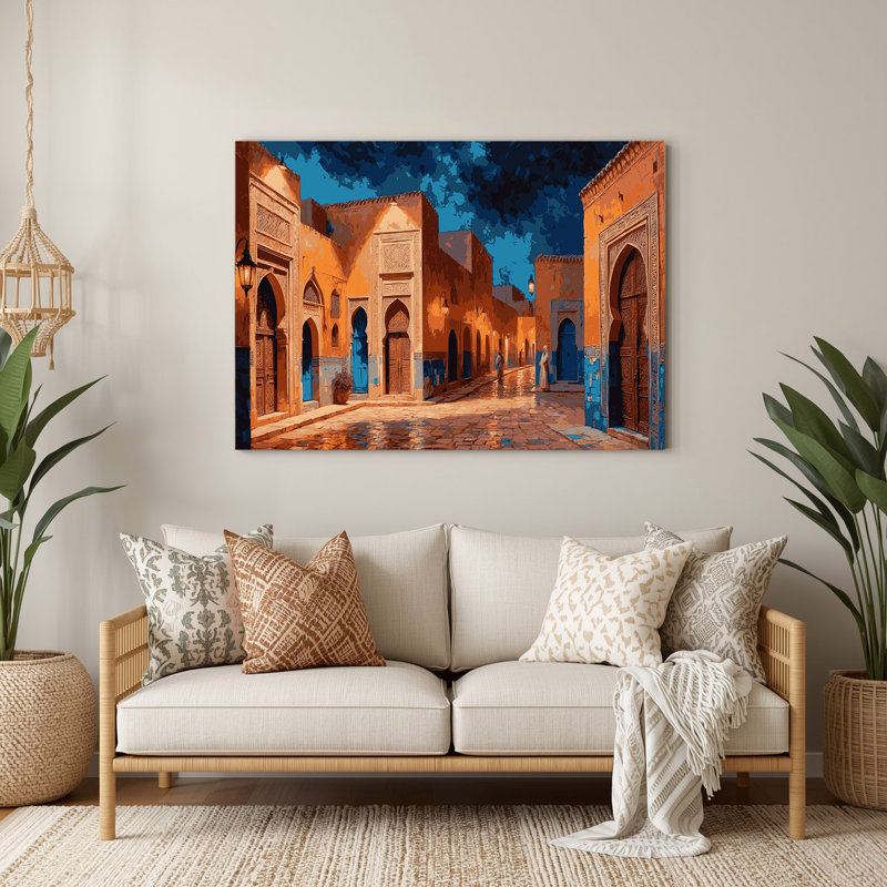 Art urbain, villes, Casablanca, Maroc, brun, H 240 po x l 288 po x P 0,05 po