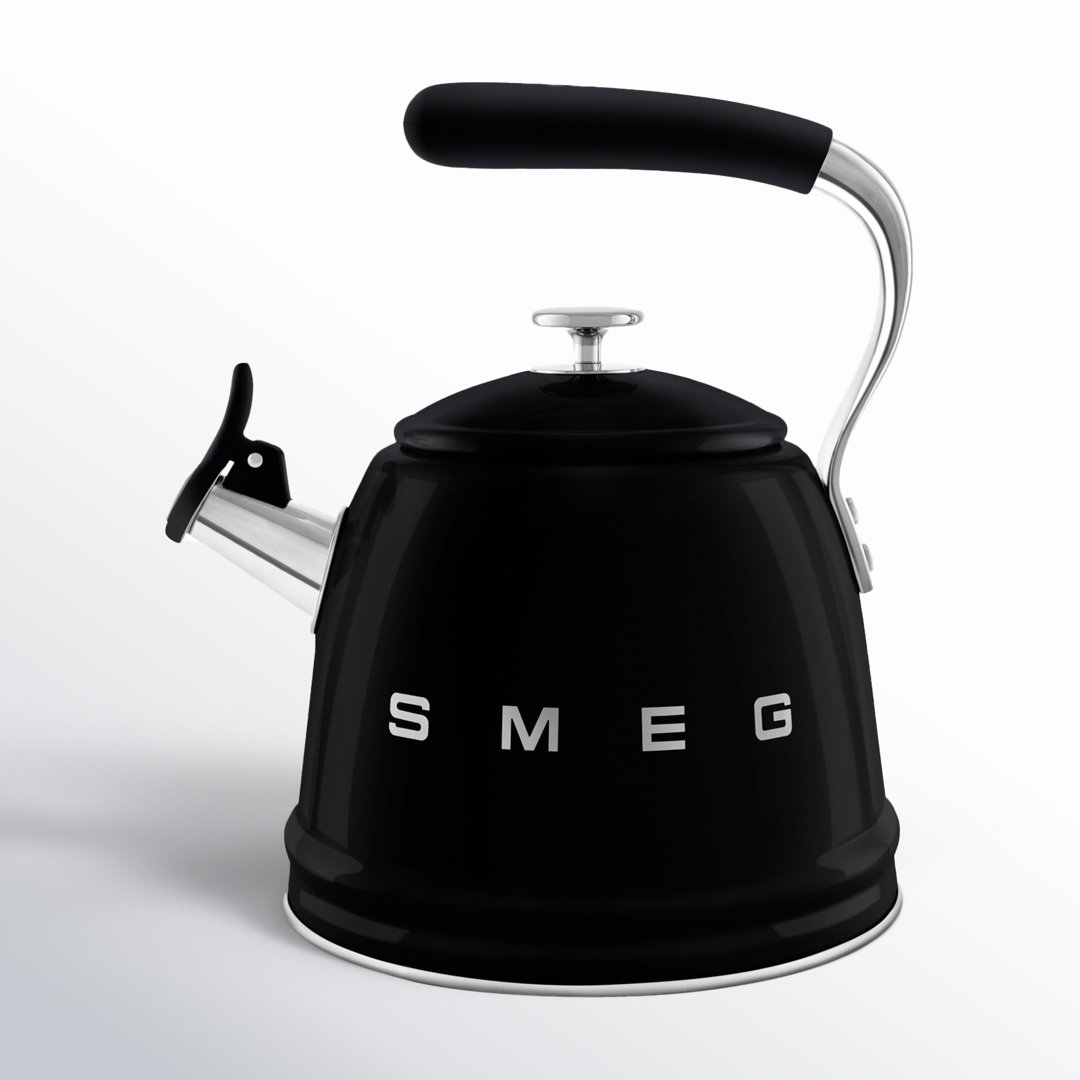 SMEG 50"s Retro Style Whistling Stovetop Kettle SMEG 
