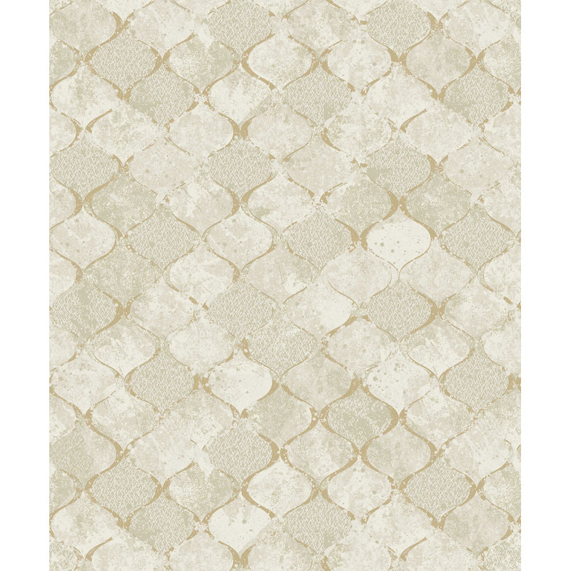 Rouleau de papier peint L 33 pi x l 21 po, Or