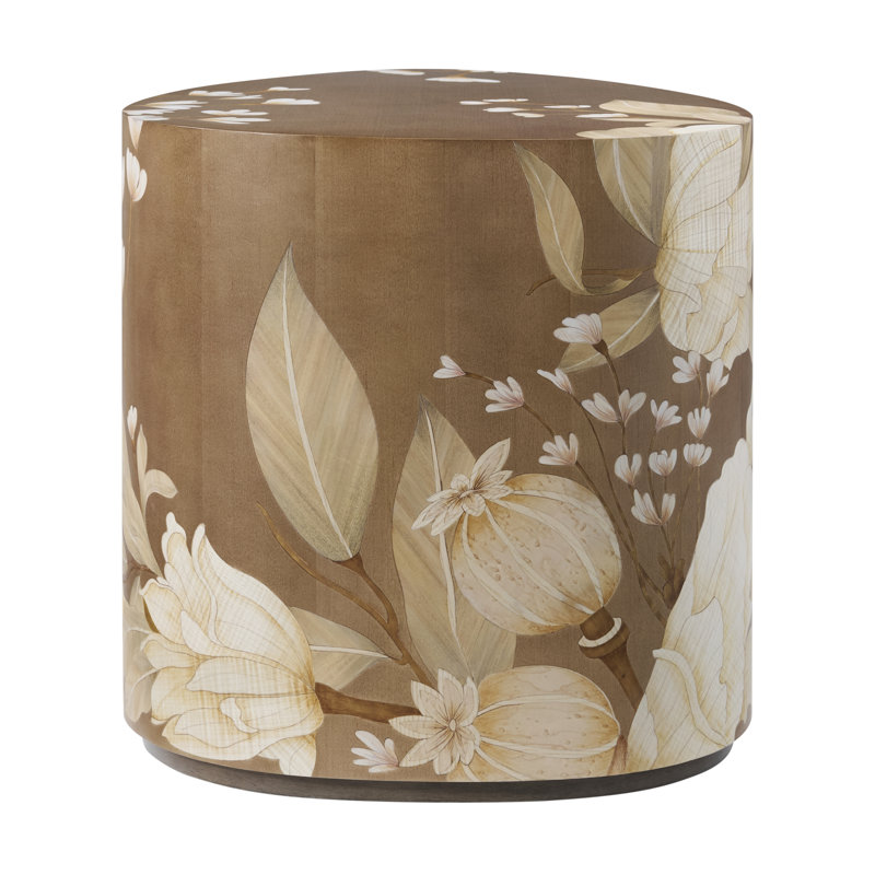 Bouquet End Table, Toasted Cashew