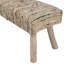 Banc rembourré en laine Fidel