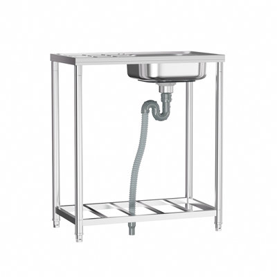 Belfry Kitchen Pugmire W Single Bowl Stainless Steel Kitchen Sink