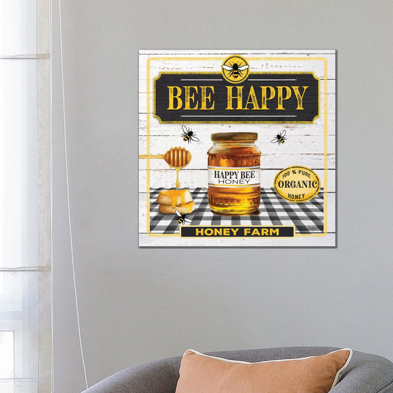 Honey by Mollie B. - 1 Piece Wall Art on Canvas, 66.04cm H x 66.04cm W x 3.81cm D, Wrapped Canvas