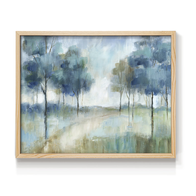 Une promenade dans le parc - reproduction encadrée, H 8 po x l 10 po, Naturel