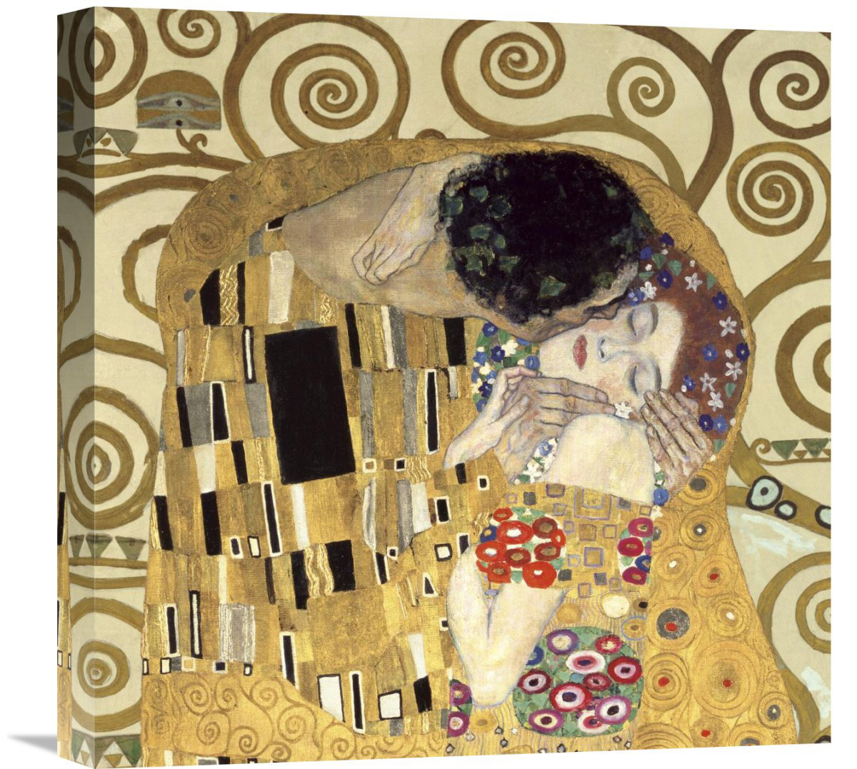 Vault W Artwork The Kiss by Gustav Klimt - Print on Canvas & Reviews ...