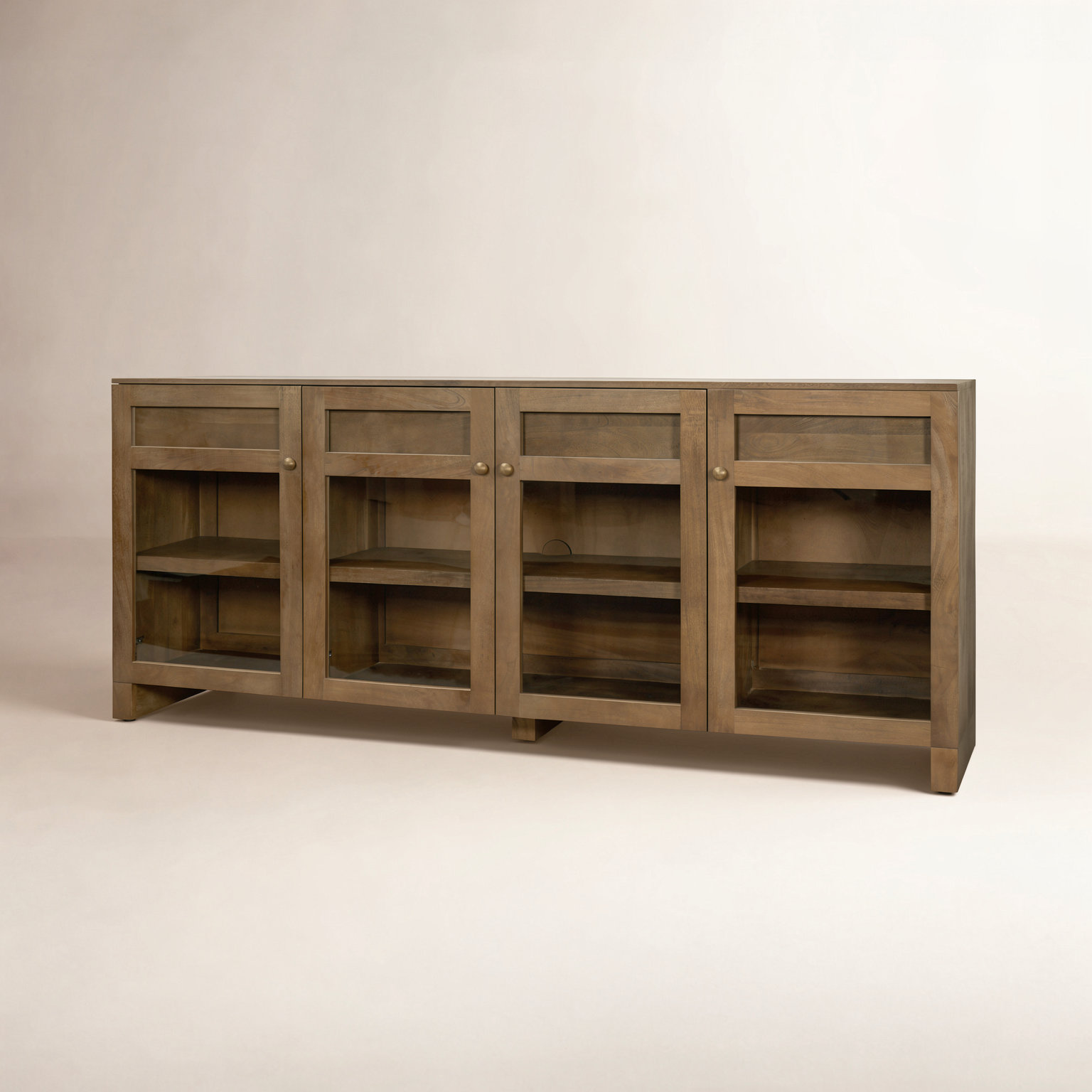 Stonewall 80'' Sideboard, Medium Brown