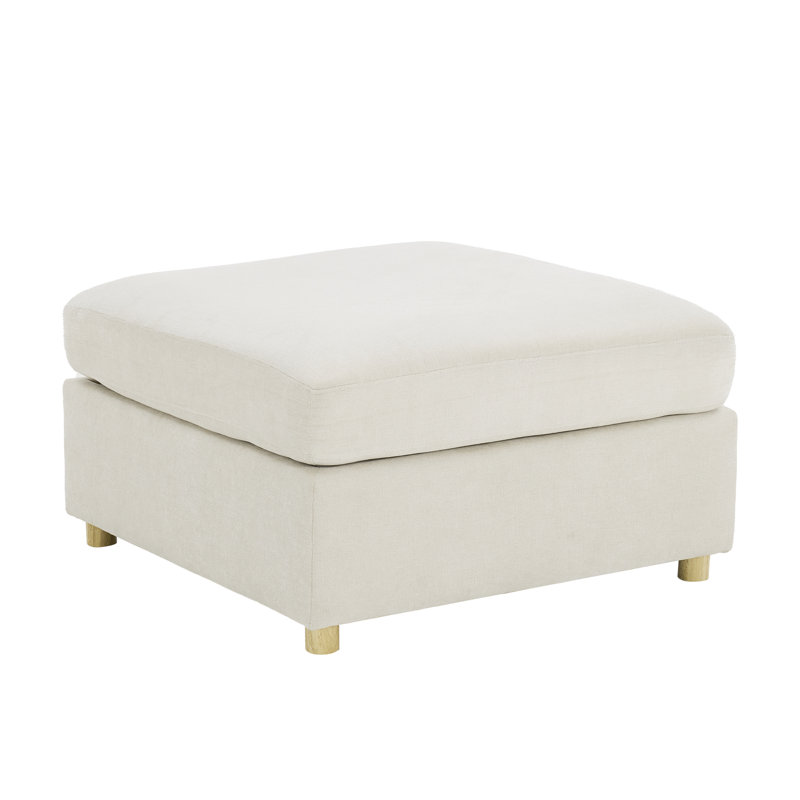 Clinard Upholstered Storage Standard, Chenille, Beige