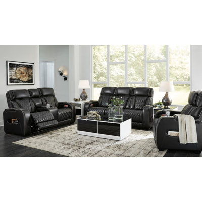 Boyington Power Reclining Sofa, Loveseat and Recliner