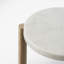Kamba Genuine Marble End Table-898180530