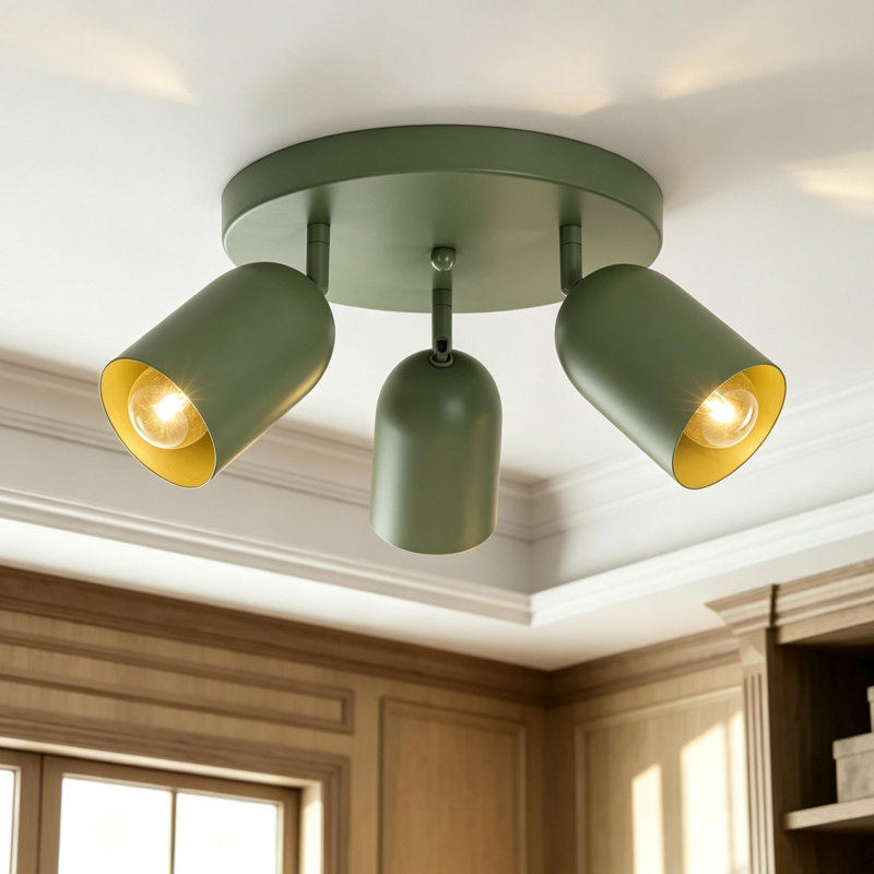 Spot de plafond triple à 3 lumières