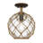 Pawlowski Glass Semi-Flush Mount