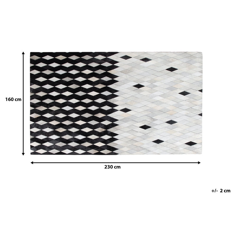 Annie Geometric Hand Woven Area Rug, Rectangle 160 x 230cm