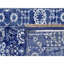 Tapis de couloir bleu en laine et soie noué à la main 2 pi 7 po x 11 pi 10 po 20AFD209186148E6ABC56F5F2887F1DC