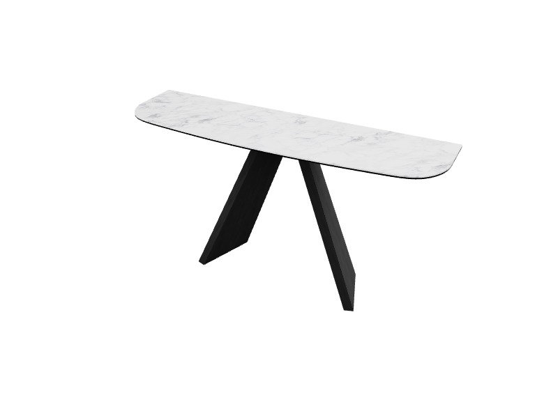 Consoles Icaro, Marbre blanc