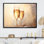 Minimalisme, champagne, verres, collage, vin et champagne, décoration murale