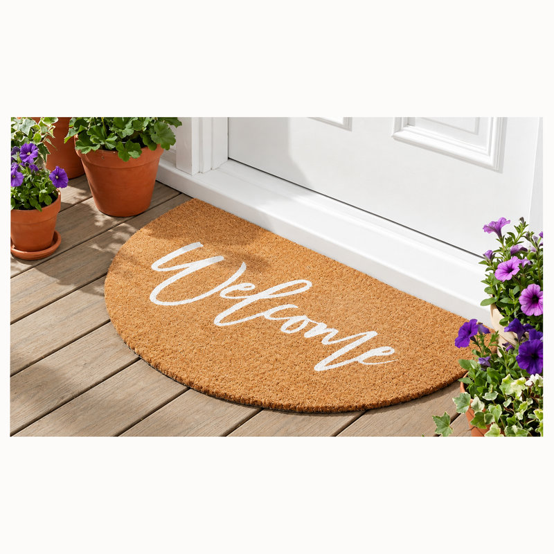 Wiliyam Non-Slip Doormat, White