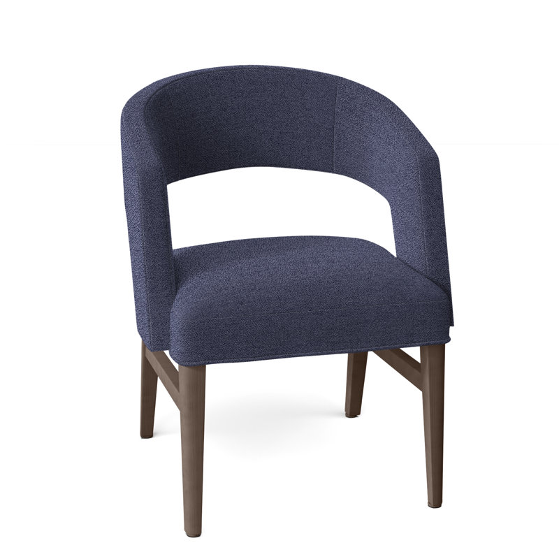 Chaise avec accoudoirs Bryant, 8789 Indigo, Mica