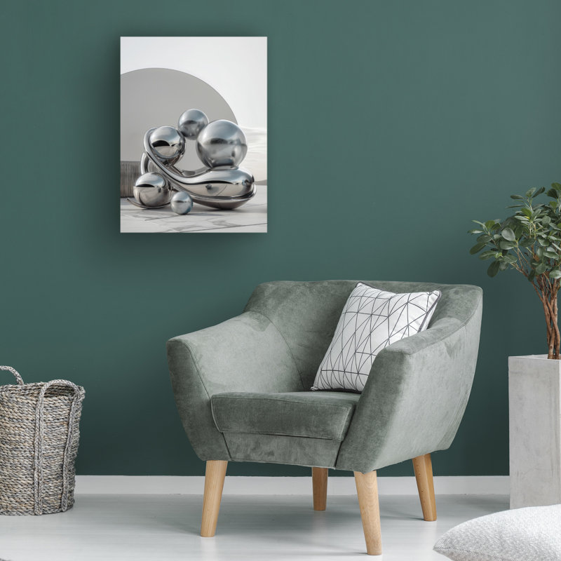 Œuvre d'art sur toile «R3darch0n», H 19 po x l 14 po